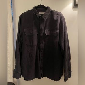 Everlane Charcoal Over-shirt